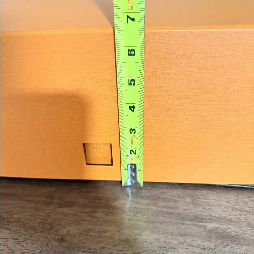 Louis Vuitton Orange Luxury Drawer Box – Authentic Designer Packaging
